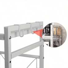 Baker's Racks - Black + Hook + Cutting Board Rack - View 9