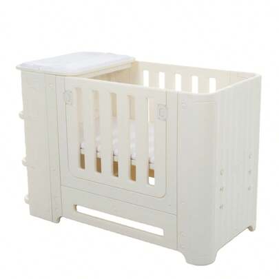 ベビーサークル マットレス付 プレイヤード 高さ調整 オムツ換え台 出産祝い