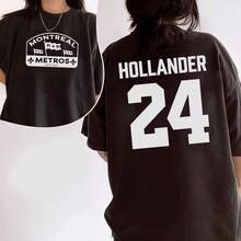 Retro Hudson Williams Connor Storrie 2 Sides Shirt, Ilya Rozanov Shane Hollander Sweatshirt, Scott Hunter Sweater, Heated Rivalry Inspired Tee, Unisex T-Shirt For Fans - 黑1 - 查看 4