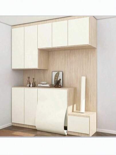 1 rulle matt självhäftande vinyltapet, självhäftande bänkskiva, lämplig för renovering och färgbyte, avtagbar matt textur, självhäftande tapet, konstnärlig väggdekor, heminredning, väggdekoration, husdekoration