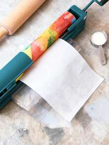 1个手动裁纸刀 - 手工制作和礼品包装的理想工具，无需电池，非常适合学校和办公室使用 - 彩色 - 查看 8