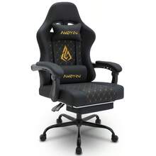 Sedie da gaming - Nero - Visualizzare 4