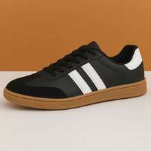 Women's Casual Retro Vintage Stylish Sneakers With Soft, Comfortable, Super Lightweight Sole - Perfect For Everyday Wear - Ready To Ship - 黑色 - 查看 4