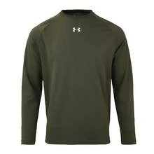 Under Armour Hooded Sweatshirt, Knit Breathable Activewear, Gym Yoga Training Clothes, Basic Warm Layer For Spring And Autumn - Olive Green - View 1