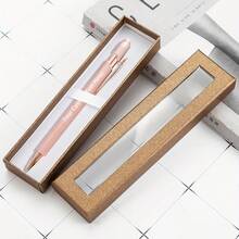 Customized Text Logo Touch Screen Capacitive Ballpoint Pen Gift Set, Personalized Luxury Soft Touch Rose Gold Exquisite Custom Pen Rubber Capacitive Ballpoint Pen Push Button Pen Aluminum Barrel Ballpoint Pen, Back To School Gift, Office & Study Supplies, Christmas Gift, Wedding/Holiday Party Gift, Groomsman Gift, Gift For Men/Women/Dad, Birthday Gift, Engagement Groomsman Gift - Multicolor - View 13