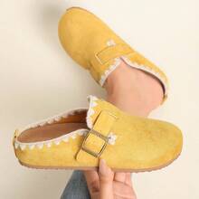 New Autumn Large Size Women's Shoes Soft Sole Single Shoes Versatile Flat Lace-Up Casual Sneaker Szapatos De Mujer Elegante - Màu vàng - Xem 1