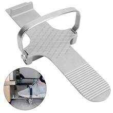 Aluminium Door Lifter Board Foot Drywall Plasterboard Sheet Fitting Tool - Silver - View 1