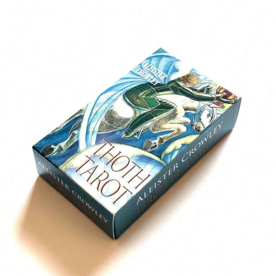 全新西班牙塔罗牌，纸质扑克牌，78张精美插图卡片，适合占卜和游戏，是送给女性的绝佳圣诞节和新年礼物。 - 彩色 - 查看 1