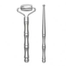 Stainless Steel Heart-Shaped Gua Sha Board, Suitable For Facial Massage, Portable Muscle Relaxation Massage Board, Stainless Steel Facial Gua Sha Board, Facial Massage Tool, Smooth Metal Gua Sha Board, Suitable For Face And Body, Reduce Swelling, Gua Sha Massage Tool, Heart-Shaped Design, Stainless Steel Facial Gua Sha Board, For Facial Metal Gua Sha, Tightening Skin, Full Body, Eye And Neck Massager - Multicolor - View 8