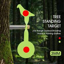Realistic Bird Target For Tree Mount - 3mm Durable Outdoor Practice, Perfect For Hunting Simulation & Backyard Archery