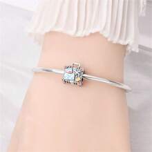 1PC 925 Sterling Silver Globe Airplane Luggage, Airplane Travel Map, Pink Bow Red Bus, Pink New Adventure, Freeze Beautiful Moments Camera, Cute Cat Camera, Sweet Departure, Red Luggage, Summer Vacation Travel Plane Luggage Sun, Travel Two Pieces Set, Heart-Shaped Luggage Handbag Pendant, DIY Bracelets, Necklaces And Other Jewelry, Perfect Gift For Friends' Birthdays And Holidays