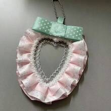 蕾丝卡套草莓3英寸韩流小卡夹手工创意相框 - Color - 查看 9