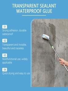 Jue-Fish Transparent Invisible Waterproof Sealant, It Can Provide Long-Lasting And Durable Protection To Prevent Water Damage. The Usage Is Simple: Clean The Surface, Ensure It's Dry, Apply The Invisible Waterproof Sealant Evenly With A Brush, And Let It Dry For 24 Hours. It Can Effectively Prevent Water Penetration And Reduce Water-Related Damage. - Multicolor - View 5