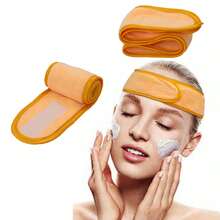 Solid Color Casual Polyester Headband, Suitable For Daily Wear Women Hair Accessories Elegant Hair Band Spa Facial Washing Head Scarf Bath Makeup Sweatband - Multicolor - View 18