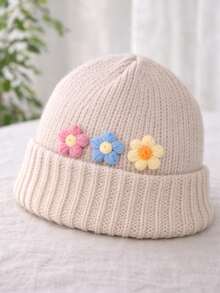 60pcs Colorful Crochet Flower Appliques, Creative DIY Crafts, Hand-Crocheted Flowers, Handmade Decorative Accessories, Handbag, Headband, Hat Embellishments Sewing Clothing Decorations, Birthday Gifts, Babe Shower Decorations, Aesthetic DIY Accessories, Party Favors - Mixed-color Flowers - View 8