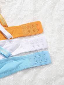 mimilemon 3 chiếc áo ngực có gọng thời trang dành cho nữ - Nâng đỡ, tạo dáng, gợi cảm, thoải mái suốt cả ngày, định hình vóc dáng hàng ngày. - Nhiều màu - Xem 7