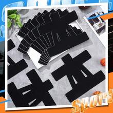 Kinesiology Tape Shoulder Pain Relief Pre Cut Sports Waterproof Breathable Enhance Elastic Kinesiology Athletic Tape Shoulder Support And Muscle Sports(Black) - màu đen - Xem 3