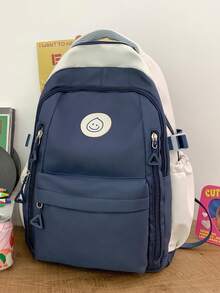 Women's Cartoon Character Large Capacity Functional Backpack For Daily Use - Multicolor - View 1