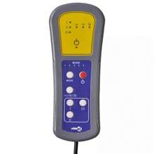 vidaXL Massagesessel Dunkelbraun Stoff - Braun - Übersicht 9