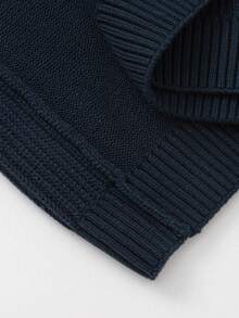 Balabala Tween Boy Preppy Contrast Stripe Knit Sweater