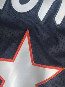 男士34码蓝色棒球衫休闲短袖刺绣拼接V领纽扣T恤派对运动上衣