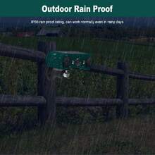 Alarma Solar Exteriores, Sensor de Movimiento, 129 DB, Luces Estroboscópicas, 4 Modos, Resistente al Agua IP65,37854095 - A - Ver 6