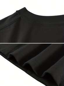 Flames Classic T-Shirt - Black - View 4