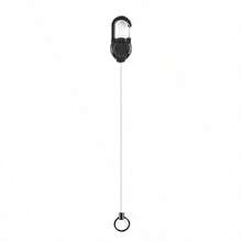 Steel Wire Retractable Key Chain - With Anti-Lost Function - Ideal For Outdoor Adventure, Bags And Car Keys - Great Gift Idea