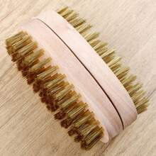 Square Copper Wire Brush, Steel Wire Brush, Grinding Rust Removal Cleaning Brush, Industrial Decontamination Descaling Brush, Mesh Roller Brush - Multicolor - View 6