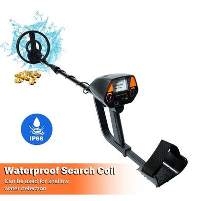 1ชิ้น เครื่องตรวจจับโลหะ MD-5090 ระดับมืออาชีพ พร้อมหูฟัง พลาสติก ใช้พลังงานจากแบตเตอรี่ ≤36V ความแม่นยำในการวัด 1 สำหรับการล่าสมบัติ การติดตาม และการค้นหา - ตรวจจับ: ทอง เงิน ทองแดง เหล็ก ฯลฯ - ไม่มีแบตเตอรี่