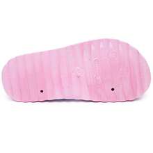 Chinelo Infantil Slide Grendene Kids Divertida Mente - Rosa e Azul - Rosa chiclete - Visão 5