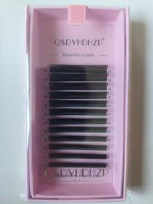 新款浓密U型YY假睫毛 8-15mm混合装 / 8-12mm混合装 / 10-15mm混合装 双层设计 C/D卷度 U型YY假睫毛 超柔软轻盈仿貂毛假睫毛 睫毛嫁接 单根假睫毛