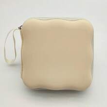 Minimalist Solid Color Shock & Drop Proof Electronic Organizer Bag, Multi-Functional Digital Accessories Storage Pouch For Cables, Power Bank, Travel & Home Use, Large Capacity With Mesh Pocket Design - Multicolor - View 13