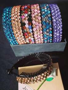 2pcs Heart-Shaped Banana Hair Clips, Black - Can Be Used To Fix Hair And Style, Soft Yet , Suitable For Buns, Ponytails And Updos, Claw Clips, Hair Barrettes - Black - View 7