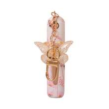 1pc Butterfly Design 5ml Perfume Refill Bottle Keychain For Women Travel Portable Cosmetic Spray Container With Bottom Filling System Girls Gift Idea - 彩色 - 查看 14