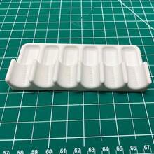 Portable Plastic 6-Hole Paintbrush Storage Box - Heavy-Duty Electric Paintbrush Holder, Smooth Surface, Compact & Portable, Suitable For Watercolor, Acrylic, Oil Painting Brushes - Lightweight & Durable, Ideal For Artists, Hobbyists, Travelers, Portable Brush Organizer, Art Studio Supplies - Multicolor - View 4