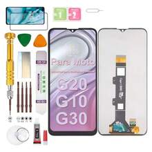 Pantalla de repuesto compatible para   Moto G22 E7 E20 G20 E7 Plus Xt2081 G9 Play ,Xt2083 pantalla LCD digital frontal, con vidrio templado y herramientas de reparación. Kit de repuesto de pantalla compatible que incluye: 1 pantalla LCD de teléfono, 1 película de vidrio templado y 1 juego de herramientas de reparación, compatible con Moto G22, E7 ,E20, G20, E7 Plus, Xt2081, G9 Play Xt2083 - Motorola - Ver 13
