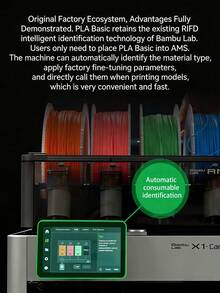 Bambu Lab PLA Basic 3D 列印耗材 1.75mm 線徑 ±0.03mm 精準度 1kg 高韌性抗斷裂 3D 列印高效率適配 金色 - 金色10401 - 查看 6