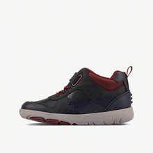 Clarks Rex Park Kid - 藍色 - 查看 2