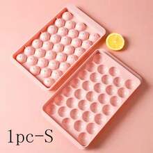 33-Cavity Round Ice Cube Tray, Polished Glossy Surface, Dust-Proof, Suitable For Home Kitchen (33-Cavity Spherical Ice Cube Tray) - Multicolor - View 13