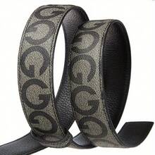 Multicolored Stylish Metal Buckle Belt For Men And Women - Fashionable Daily Decoration Jeans Belt With Fully Automatic G Buckle - Perfect Accessory For Business And Casual Belt - Kiểu dáng Type1 - Xem 8