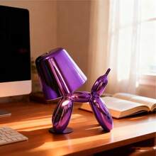 Cute Dog LED Desk Lamp, Rechargeable Touch Control Desk Lamp, 3-Color Temperature And Brightness Adjustable Home Decoration Lamp