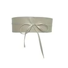 Women's Waist Seal Premium Sense Wide Belt Belt European And American Versatile Waist Decorative Dress Skirt Lining - màu đen - Xem 9