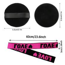 Lace Fusion Tape With Ear Tabs, For Lace Wigs, Edge Fixing Tape, Lace Front Wig Accessories, Christmas Stocking Filler, Women Christmas Stocking Filler, Christmas Gift - Multicolor - View 3