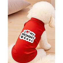 Cartoon Cat & Dog Pattern T-Shirt, Sporty Pet Graphic Jumpsuit T-Shirt