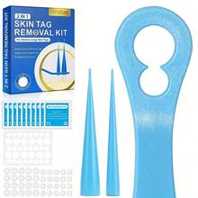 2 In 1 Auto Skin Tag Removal Kit Painless Mole Wart Remover Equipment Micro 1-9mm Treatment Tool Easy To Clean Skin Care Tool - Blue - View 2