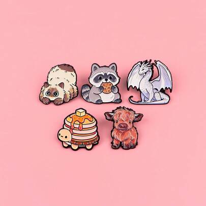 Lapel Enamel Pins And Brooches Badge Pins For Backpacks Bags Backpack Cool Decoration Friend For Gifts