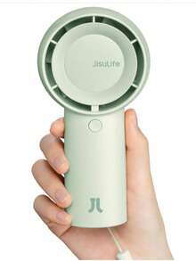 JISULIFE Portable Handheld Turbo Fan, Up To 16 Hours Cooling Time, 4000mAh USB Rechargeable Battery Powered, Compact & Portable, 5 Wind Speeds, Suitable For Travel, Outdoor, Vacation, Concerts, Etc. - Multicolor - View 7