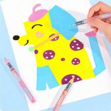 Bộ bút dạ acrylic gốc cồn 12/24/36 màu, nhanh khô, chống phai màu, thích hợp cho vẽ tranh, minh họa, thủ công, sách tô màu và các dự án DIY khác trên giấy, vải, gỗ, đá, nhựa, thủy tinh, gốm sứ, bí ngô, kim loại. Thích hợp cho học sinh và người lớn, lý tưởng làm quà tặng lễ Phục sinh, Lễ Tạ ơn, Halloween, Giáng sinh. - Nhiều màu - Xem 6