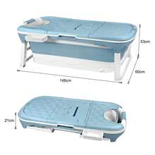 Inflatable & Portable Bathtubs - Baby Blue - View 12